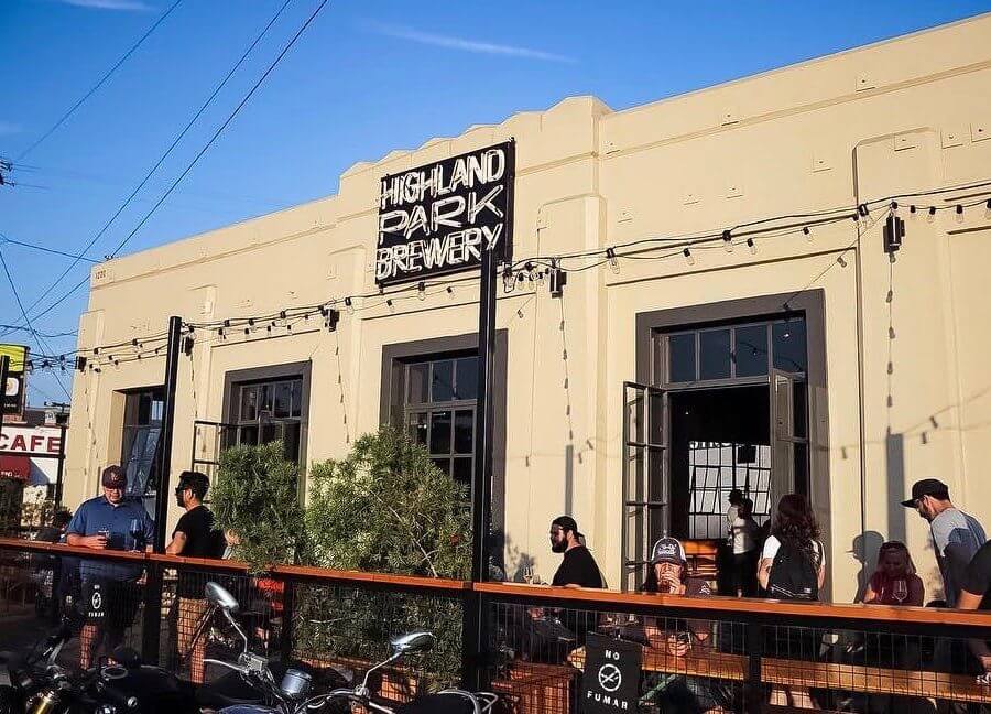 Highland Park Brewery in Los Angeles